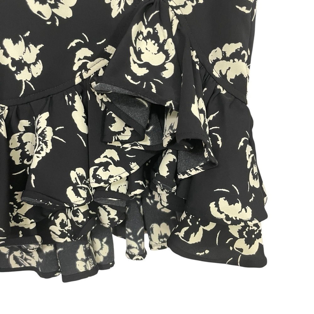 Polo Ralph Lauren Floral Black and Cream ruffle skirt size 4, Spring, Summer - Picture 10 of 16